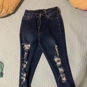 Fashion nova high waisted jeans